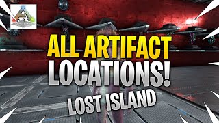 ARK Lost Island  All Artifact Locations [upl. by Amjan]