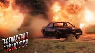 KITT Drives Through a Minefield  Knight Rider [upl. by Pritchard272]