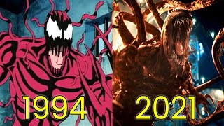 Evolution of Carnage in Movies Cartoons amp TV 19942021 [upl. by Idmann]