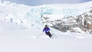 Heliskiing in the Canadian Rockies with RK Heli skiing [upl. by Gorski]