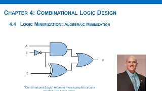 44a  Combinational Logic Minimization Algebraic [upl. by Minardi]