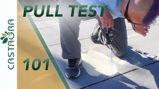 How to do a Pull Test – Ecodur Roof Coating [upl. by Nirb]