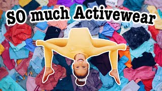 My INSANE Activewear Collection  Flexibility TikTok ft Gymshark [upl. by Ellenwad75]