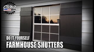 DIY Farmhouse Shutters [upl. by Magavern]