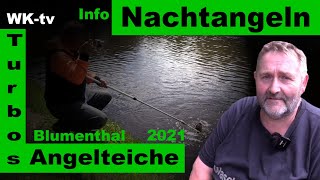 Nachtangeln 2021 Turbos Angelteiche Blumenthal  Infos und Termine auf Wittstocktv [upl. by Llehsyt362]