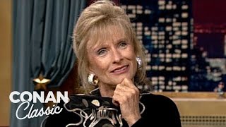 Cloris Leachman  Late Night with Conan O’Brien [upl. by Rubens165]