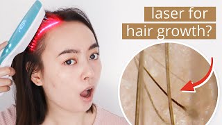 1 Month Using Laser Hair Comb for Hair Growth ft HairMax Ultima 12 [upl. by Lyred]