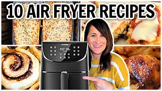 10 EASY Air Fryer Recipes  THIS is What to Make in Your Air Fryer  Cosori amp Philips XXL [upl. by Zucker974]