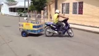 remolque moto practico y economico [upl. by Joelie]