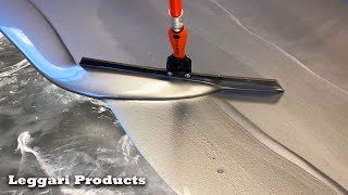 How To Install An Epoxy Floor From Beginning To End Over Existing Concrete  Easy DIY Full Tutorial [upl. by Ecirahs]