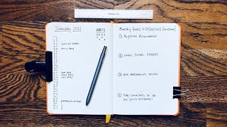 Minimalist Beginner Friendly Bullet Journal Setup [upl. by Ecaidnac470]