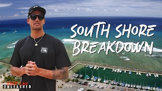 TOWN SURF SPOTS EXPLAINED  South Shore Oahu [upl. by Egroj353]