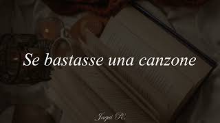 Se bastasse una canzone— Eros Ramazzotti Testo Lyrics [upl. by Opal]