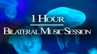 1 HR Bilateral Music Therapy  Relieve Stress Anxiety PTSD Nervousness  EMDR Brainspotting [upl. by Wilser]