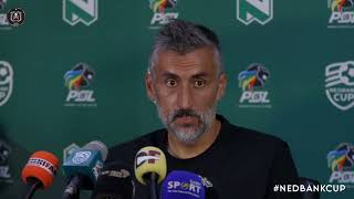 Orlando Pirates  2024 Nedbank Cup  vs Crystal Lake FC  PreMatch Press Conference [upl. by Enirrok]