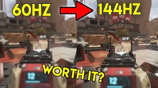 60hz vs 144hz  The TRUTH About High Refresh Monitors Are They Worth It [upl. by Werdna710]