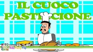 Il cuoco pasticcione  Canzoni per bambini  Video animato [upl. by Repard]