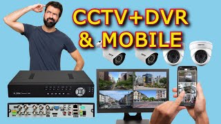 How to Remote View H264 DVR  How to Install CCTV Cameras With DVR  Network Setup on the DVR [upl. by Fleeta241]