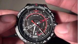 Timex Intelligent Quartz  Tide Temperature Compass Watch Review [upl. by Habeh203]