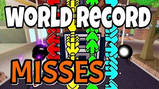 BREAKING THE WORLD RECORD MISSES IN Funky Friday Roblox [upl. by Dorree35]