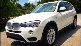 2015 BMW X3 sDrive28i Full Review Start Up Exhaust [upl. by Bergmans]