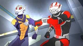 AntMan and Wasp  Marvels Avengers Secret Wars  Disney XD [upl. by Pudens643]