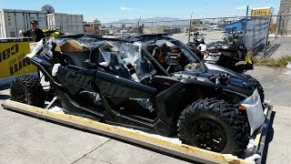 CAN AM MAVERICK X3 X RS MAX UNBOXING REVIEW NEW BUILD [upl. by Gurango395]