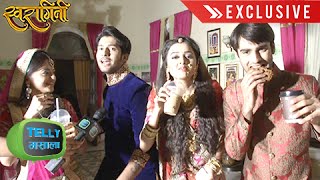 Interview Sanskaar amp Swara Lakshya amp Ragini Celebrate On The Sets Of Swaragini  Exclusive [upl. by Wu]