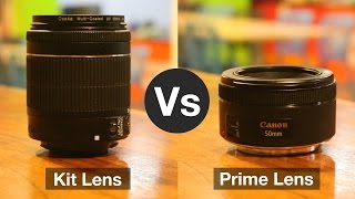 Kit Lens vs Prime Lens Which One To Use and When [upl. by Ynnus]