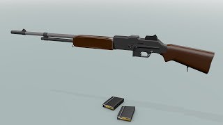 Browning Automatic Rifle BAR Model 1918 [upl. by Anitnatsnok547]