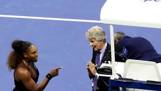 Serena Williams penalties at US Open sparks growing outrage [upl. by Vivie743]