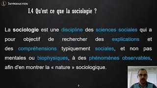 Qu’est ce que la sociologie [upl. by Rehotsirk]