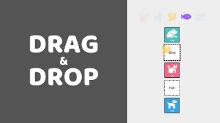 HTML Drag and Drop API [upl. by Kinny423]