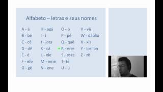 Learn Portuguese  Lesson 01  Alphabet [upl. by Oscar]