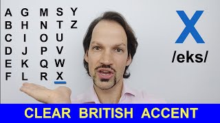 How To Pronounce The English Alphabet BRITISH PRONUNCIATION [upl. by Ani733]