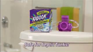 Kaboom Scrub Free Toilet Cleaning System Product Features [upl. by Michon974]