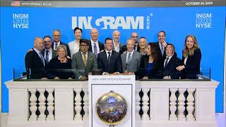 Ingram Micro NYSE INGM Rings The Opening Bell® [upl. by Milzie]