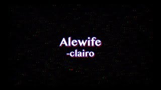 Alewife  Clairo KARAOKE [upl. by Atinar375]