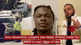 How Alexandros Josephs was fatally stbbed inside his BMW in roadrge mrder crime gangster [upl. by Gwen]