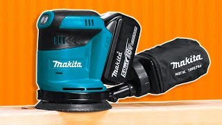 Makita Cordless Random Orbital Sander Overview [upl. by Ayoral240]