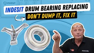 Indesit Washing Machine Bearings How to fit change amp replace [upl. by Biron]