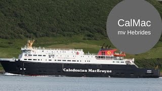 Onboard CalMac Ferry Hebrides Uig to Tarbert Harris [upl. by Rodd]