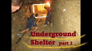 UNDERGROUND shelter How to build an underground Bunker 2 [upl. by Abeh]