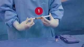 FLOSEAL Hemostatic Matrix Full Sterile Preparation [upl. by Haelahk277]