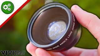 Vivitar 043x Wide Angle  Macro Lens Review [upl. by Ataynik]