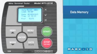 WT3201M Wire Crimp Pull Tester [upl. by Etteraj199]