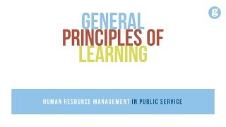 General Principles of Learning [upl. by Oilegor]