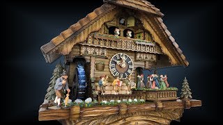 Real Running Water Cuckoo Clock [upl. by Ettigdirb167]