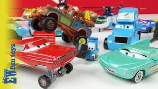 Disney Pixar Cars Diecast Toys Part 3 Mattel with Mater New カーズ 2015 [upl. by Debo]