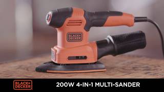 BLACKDECKER® 200W Multi Sander [upl. by Crelin]